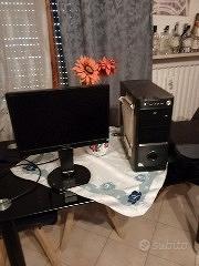 PC più stampante più mobile 