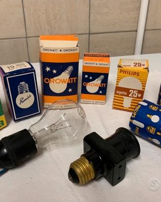 VECCHIE LAMPADINE LAMPADE VINTAGE 