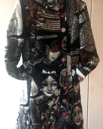 Cappotto Desigual Originale Tg 40 | Ricamato Artis