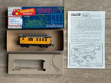 Treno Passeggeri Roundhouse 3727 D&RGW Silverton