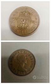 Lotto UK Crown 1965 Half Crow Shilling New Pence