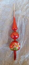Puntale albero di Natale (palline vetro)