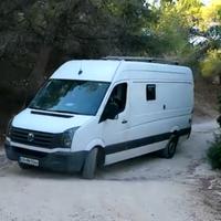 Van autocostruito vw crafter 163 hp clima