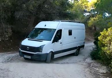 Van autocostruito vw crafter 163 hp clima