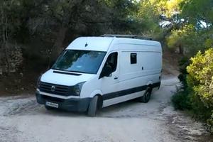 Van autocostruito vw crafter 163 hp clima