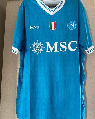 Maglia SSC Napoli 2023/24 - Home EA7 (Scudetto)