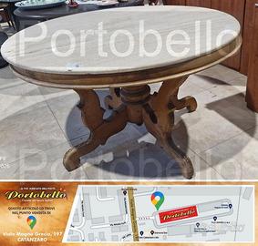 Codice: 272412 TAVOLO ROTONDO IN LEGNO MASSELLO I