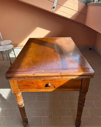 Tavolo fine ‘800 + 4 sedie
