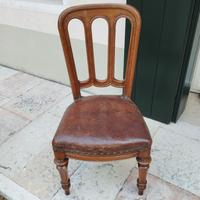 Sedia pelle