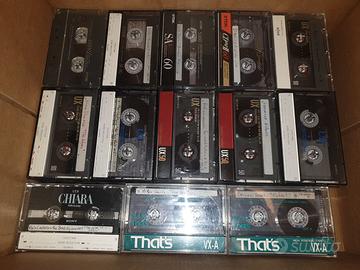 Lotto  50 audiocassette usate cromo Tdk Sony