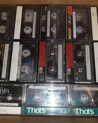 Lotto  50 audiocassette usate cromo Tdk Sony