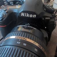 Nikon d850  + Tamron  24 -70 ultrasonic