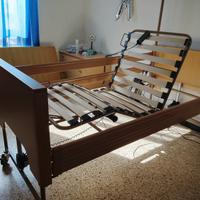 Letto elettrico a 4 snodi con sponde
