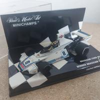 Modellino F1 Brabham BT44b C.Pace limited edition