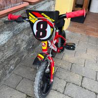 Bici bambino con rotelle