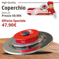 Coperchio diametro 25 Magic Cooker