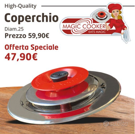 Coperchio diametro 25 Magic Cooker