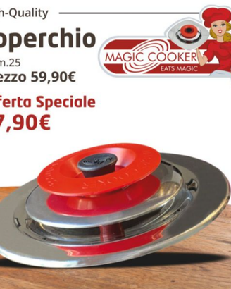 Coperchio diametro 25 Magic Cooker