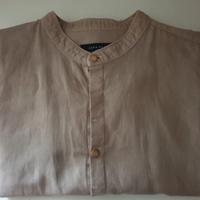 CAMCIA ZARA IN LINO TAGLIA M