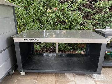 Tavolo da lavoro da esterno  FONTANA FORNI