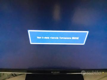 televisore 46 pollici sharp aquos