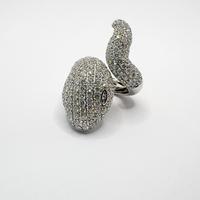 ANELLO oro18 kt diamanti naturali