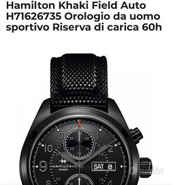 Oralogio Hamilton Khaki Field Auto Chrono