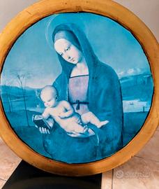 Quadro antico Maria con Gesù 