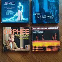PHILIP GLASS / WILLIAM WALTON - CD 4 OPERE LIRICHE
