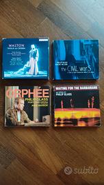 PHILIP GLASS / WILLIAM WALTON - CD 4 OPERE LIRICHE
