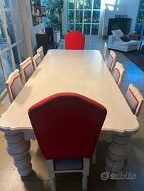 Tavolo in legno 10 posti
