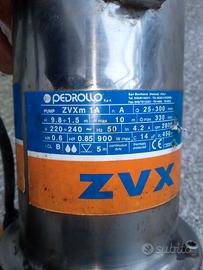Pompa sommersa acciaio inox
