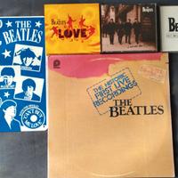 THE BEATLES RARO LOTTO LP U.S.A +CD+PLACCA