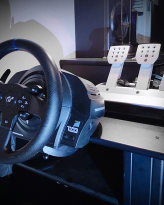 Volante e pedaliera T300RS e Fanatec CSP V1