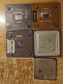 Processori AMD Vari Vitage  5 Processori Amd Vari
