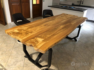 Tavoli in ulivo acacia ed altro top bagno tavolini