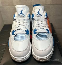 Jordan 4 Retro Blu Militare 37.5