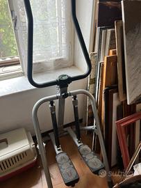 Stepper step machine palestra manubrio e display