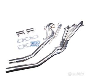 COLLETTORI INOX BMW E36 E34 E39 6 CILINDRI