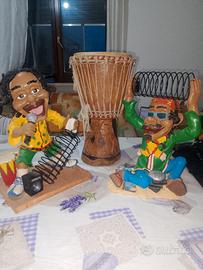 Coppia Porta CD Vintage – Caricature Musicisti