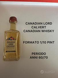 CANADIAN LORD CALVERT CANADIAN WHISKY