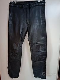 stupende braghe pelle nere moto Classic
