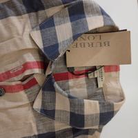 Camicia Burberry nuova con etichetta