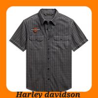 CAMICIA MANICHE CORTE VINTAGE UOMO H-D