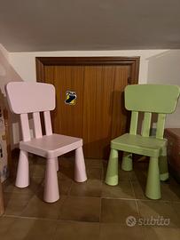 Sedie Ikea bimbi