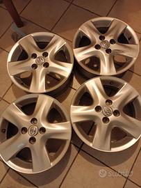 cerchi in lega 15 pollici Toyota Yaris 