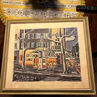 Orfeo Tamburi litografia