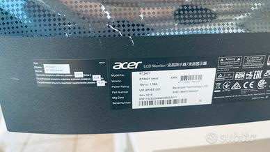 Computer fisso packard bell + schermo acer 24 ''