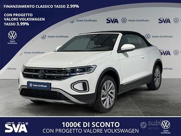 Volkswagen T-Roc Cabriolet Cabriolet 1.5 TSI 150CV