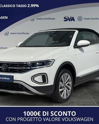 Volkswagen T-Roc Cabriolet Cabriolet 1.5 TSI 150CV